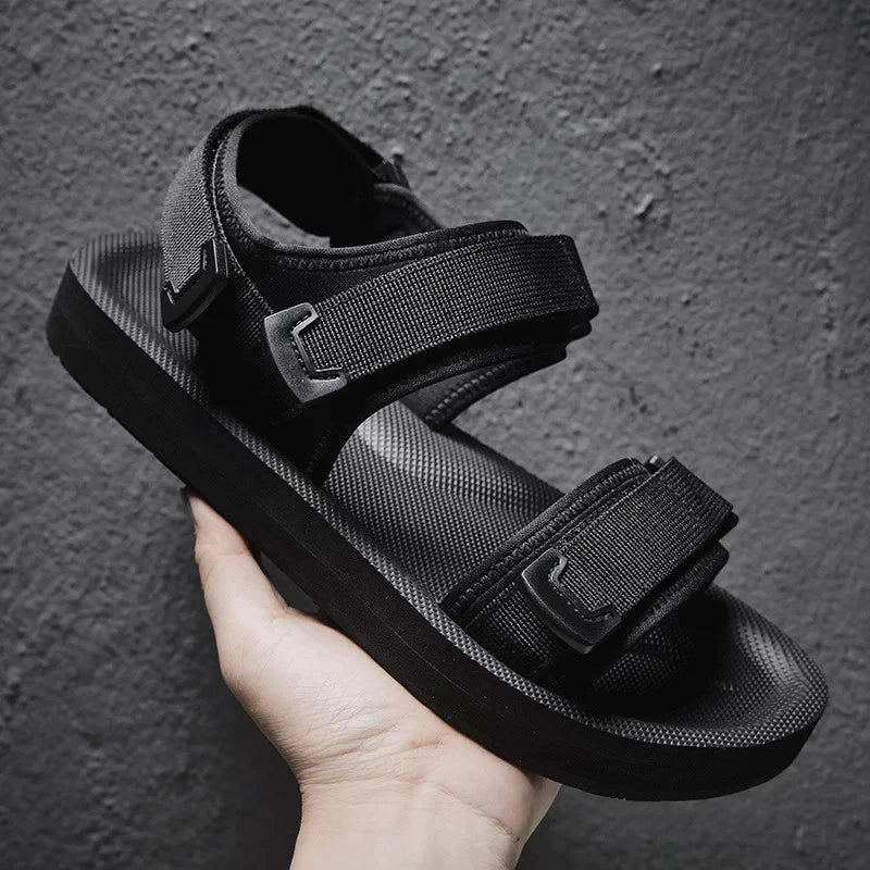 Summer Men Sandals Casual Outdoor Sandals Outdoor Breathable Beach Roman Slipper