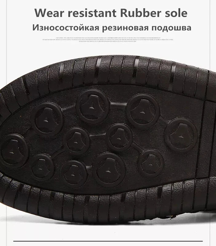 Summer Sandals Men Leather Slipper Outdoor Sneaker Beach Rubber Trekking Sandals