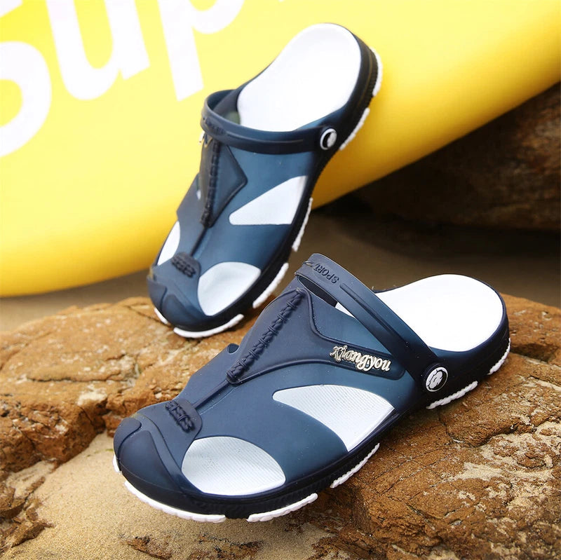 Men's Slide Sandal Men's Outdoor Sports Slippers Beach Sandals