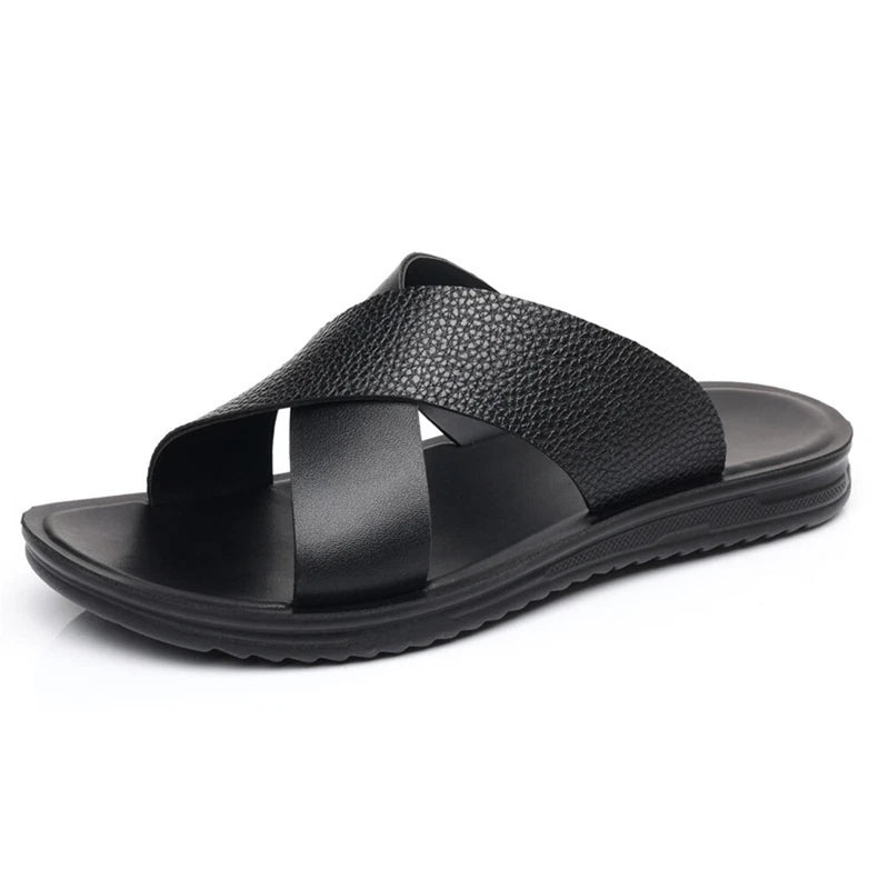 Men's Slip On Slides Sandals Summer Casual Slippers Outdoor Beach Sandals