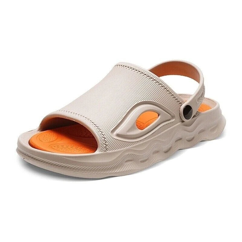 Men's Sandals Quick Dry Non-Slip Slide Slippers Water Shoes Sports Sandals