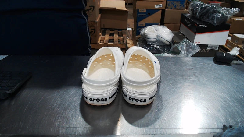 UsedGood_Crocs Unisex-Adult Crocband Clog, White, 9 Women/7 Men_White_Sz9