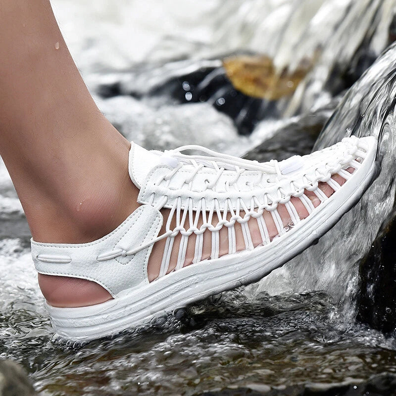 Summer Sandals Men Casual Shoes Gladiator Sandals Garden Roman Beach Slippers