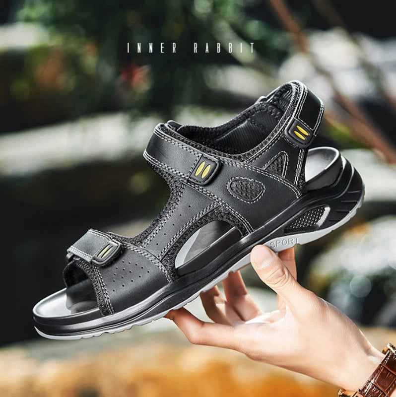 Men Casual Beach Breathable Climbing Shoes Roman Hiking Outdoor Water Slippers