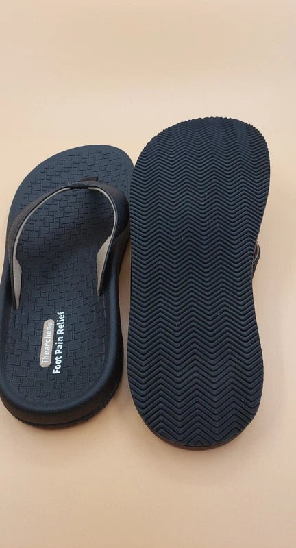 Thearches Men's Beach Sandals Flip Flop, Quick-Dry Arch Support Orthotic Comfort