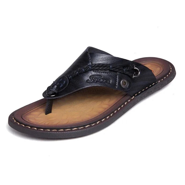 Men's Flip-flops Summer Outdoor Comfortable Slippers Casual Beach Flats Slides