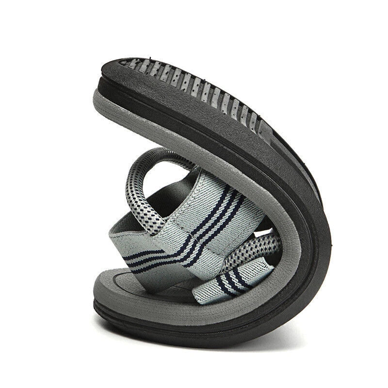 Men's Summer Beach Strap Gladiator Flat Sandals Casual Slippers Shoes Flip Flops