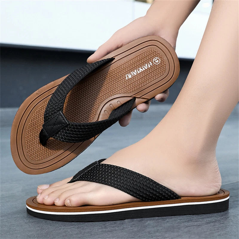 Summer Beach Flip Flops for Mens Comfort Thong Slippers