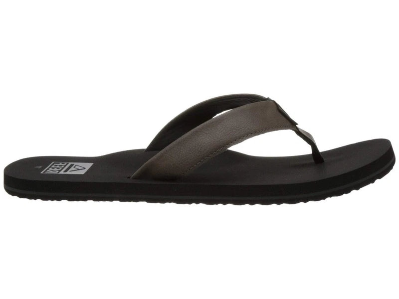 Reef Men's Size Grey TwinPin 2915 Sandals Flip Flops NEW!!!