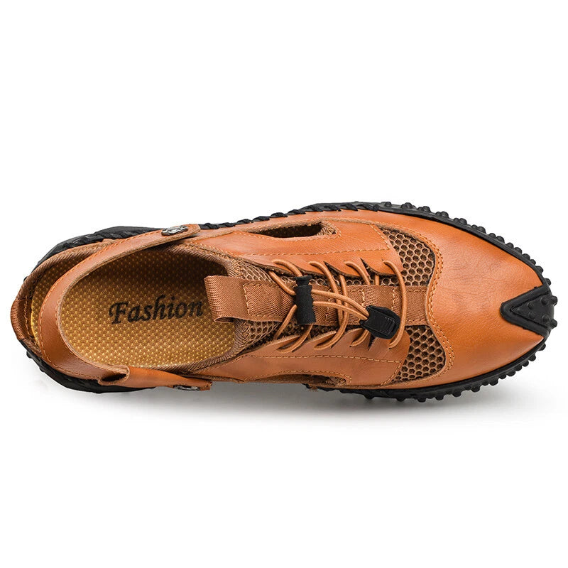 Retro Men Sandals Slides Clogs Men Shoes Casual Summer Slippers Beach Footwear