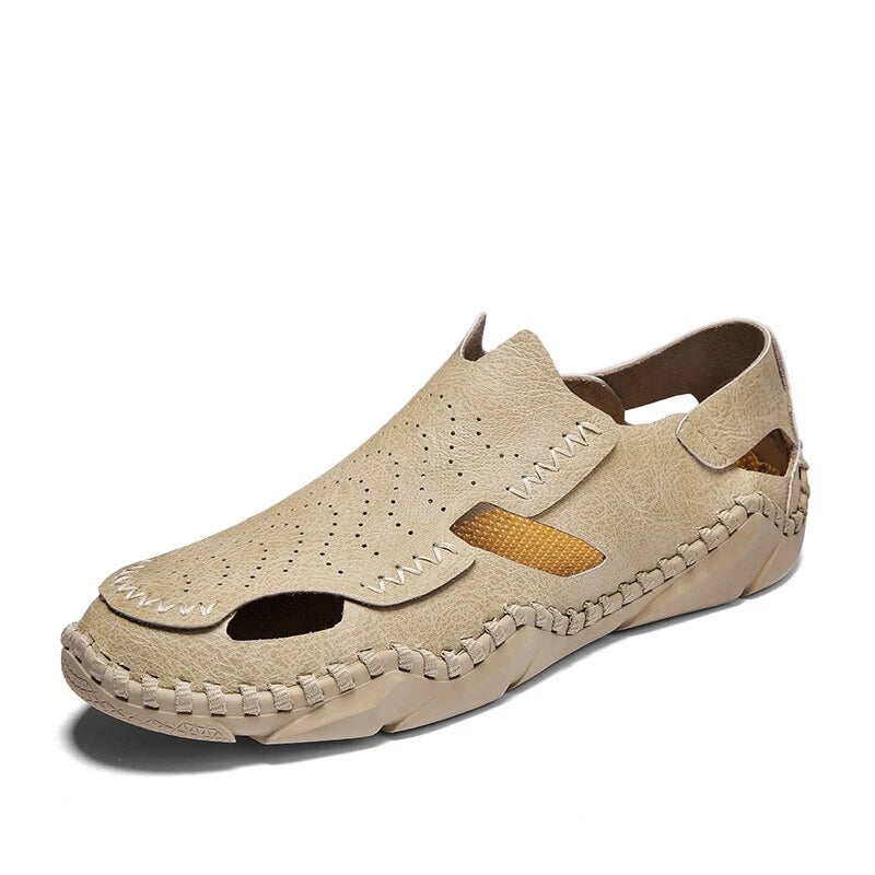 Summer Outdoor Beach Slipper Comfortable Sandals Leather Hiking Casual Shoes