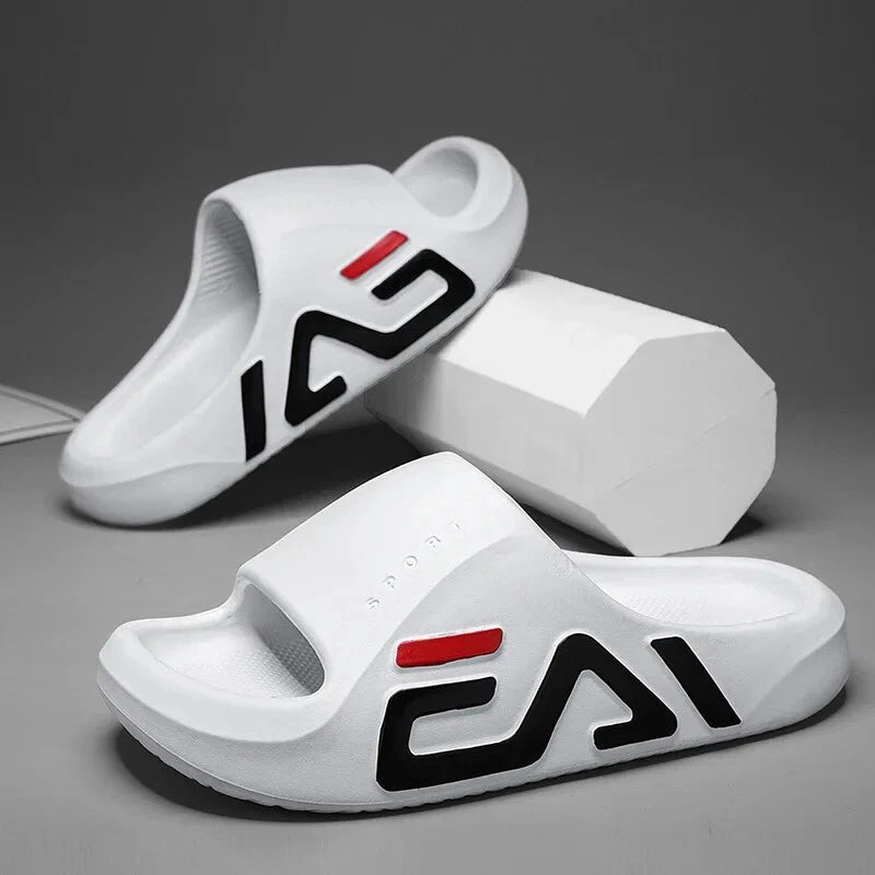 Men's EVA Air Cushion Sandals – Thick Sole Summer Beach Slippers