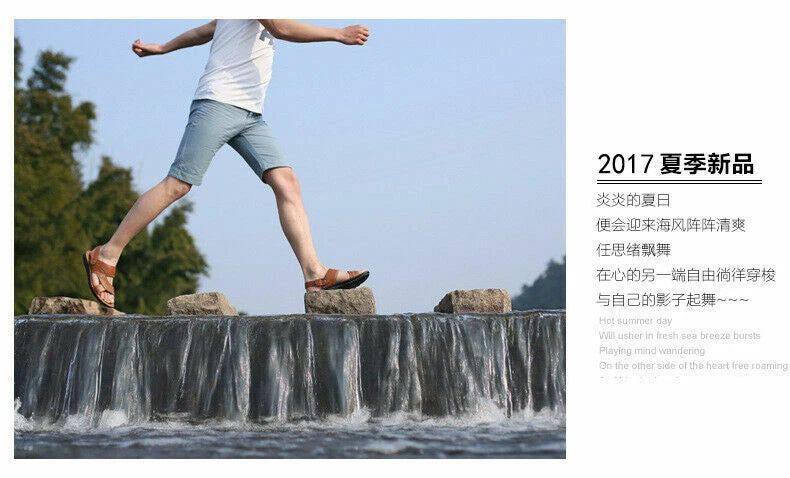 Men's Summer New non-slip Sandals Beach Shoes Casual Fashion beach Slippers