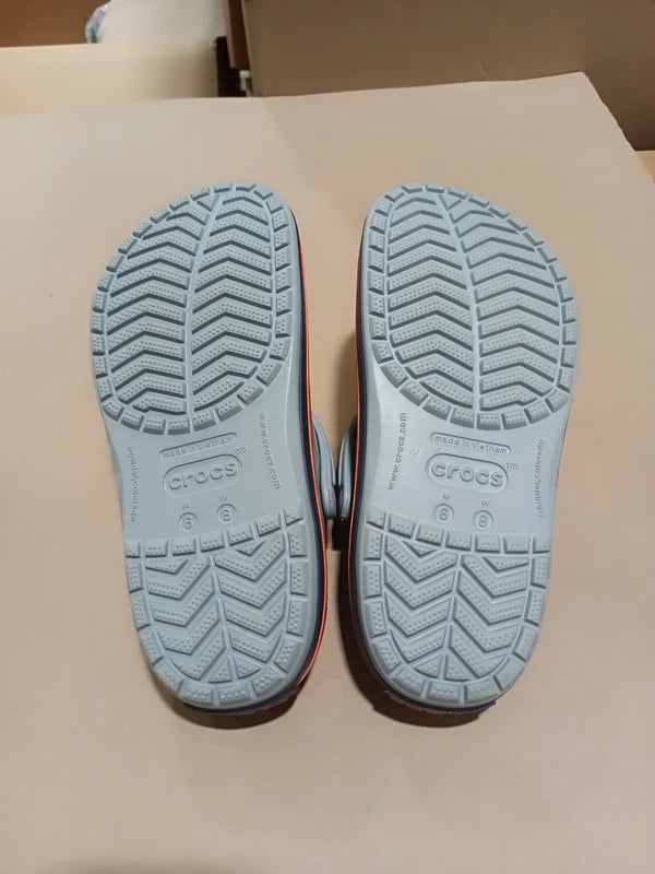 UsedLikeNew_Crocs unisex adult Men's and Women's Crocband Clog, Light Gr_Light