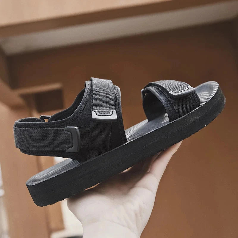 Summer Men Sandals Casual Outdoor Sandals Outdoor Breathable Beach Roman Slipper