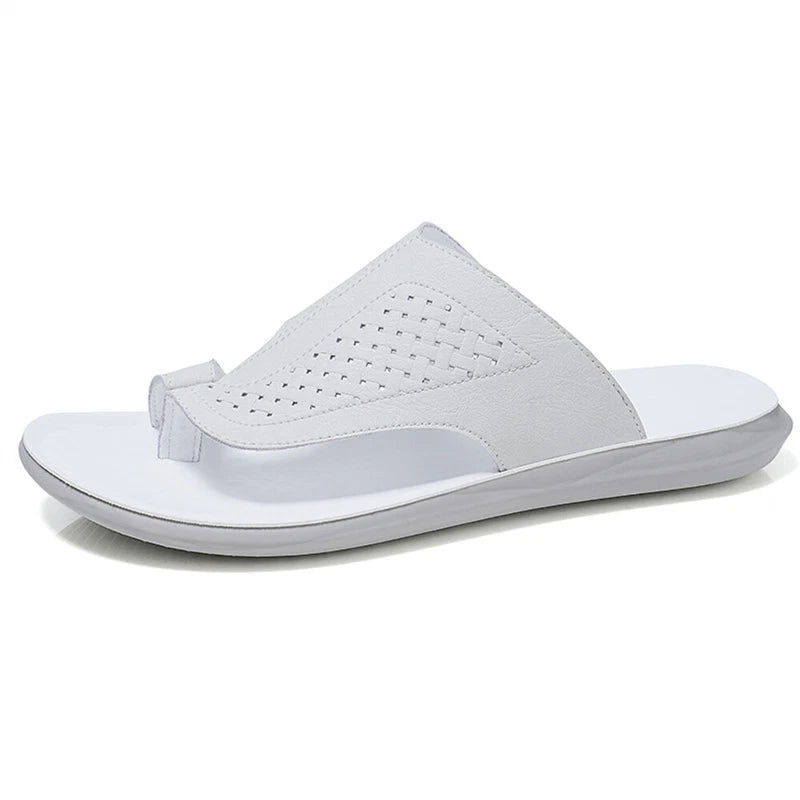 Men's Slides Slippers Comfort Casual Flip Flops Summer Fisherman Sandals for Men