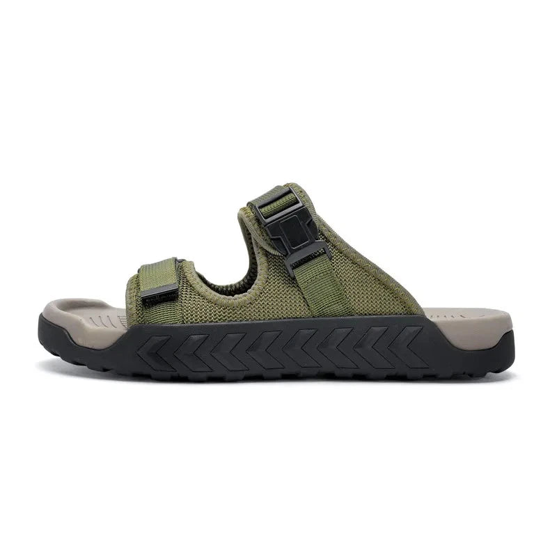 Men's Sports Slippers Outdoor Thick Sole Breathable Summer Beach Sandals