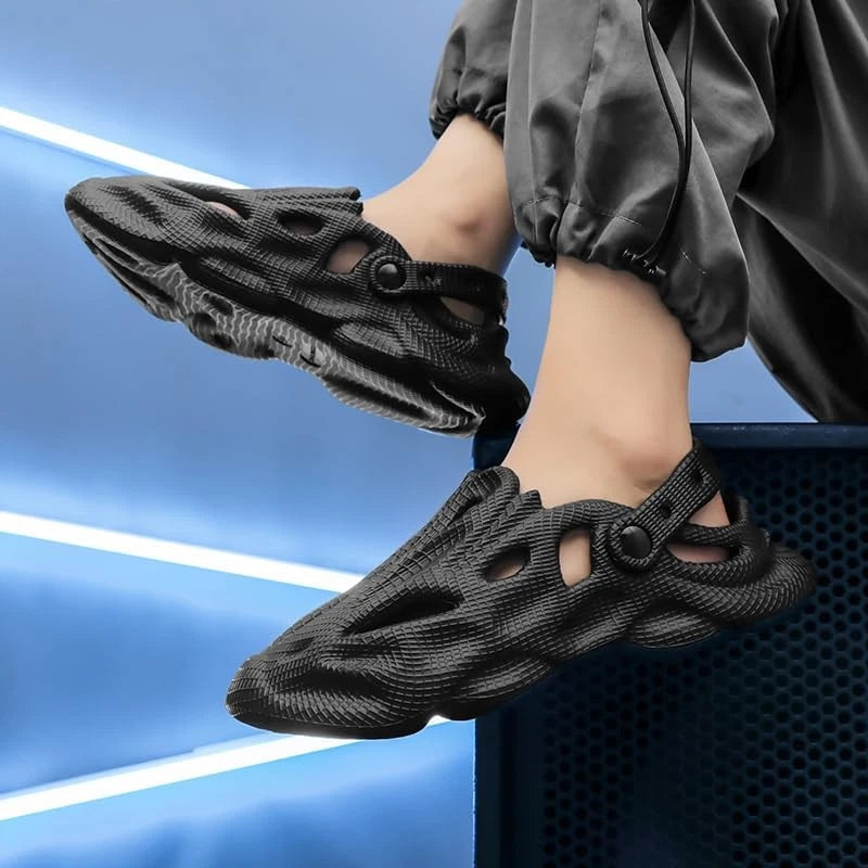Men's Casual Beach Sandals, Anti-Skid Slippers, Comfort Footwear