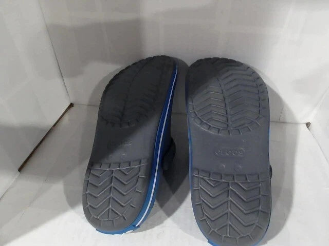 UsedLikeNew_Crocs Unisex-Adult Crocband Clog, Ch_Charcoal/Ocean_Sz10 Women/8 Men