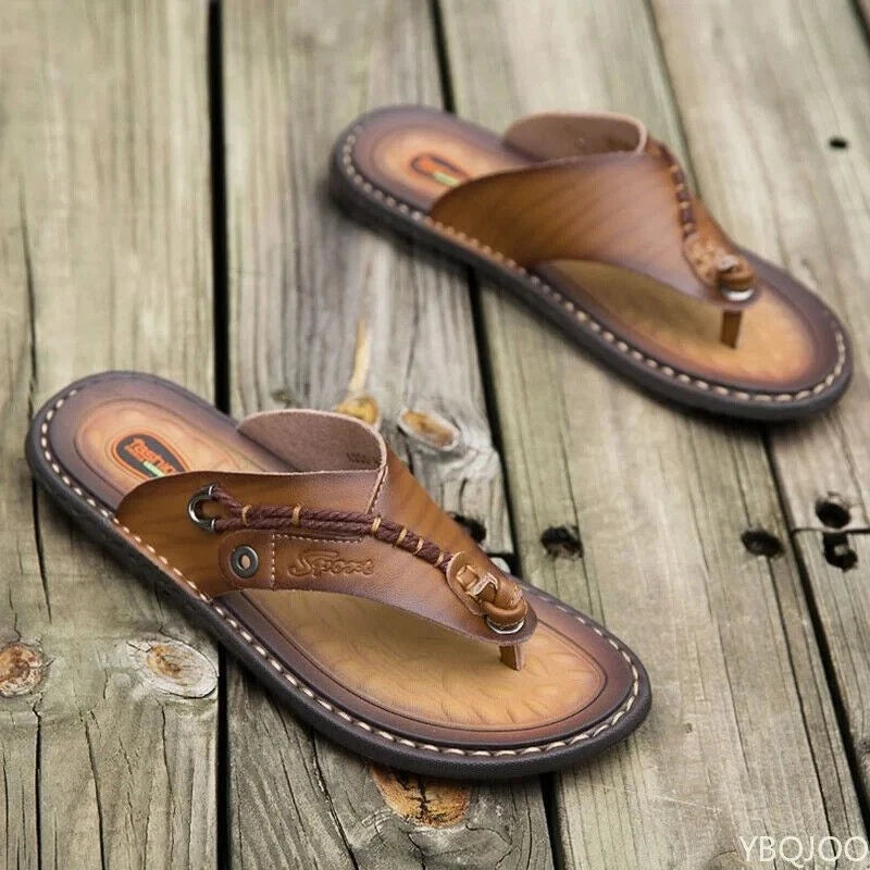 Men's Flip-flops Summer Outdoor Comfortable Slippers Casual Beach Flats Slides