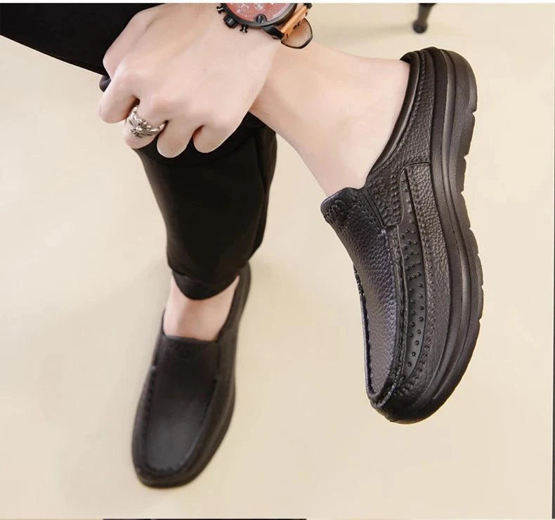 New Fashion Sandals High Quality Slippers Soft Beach Sandals Men Slip on