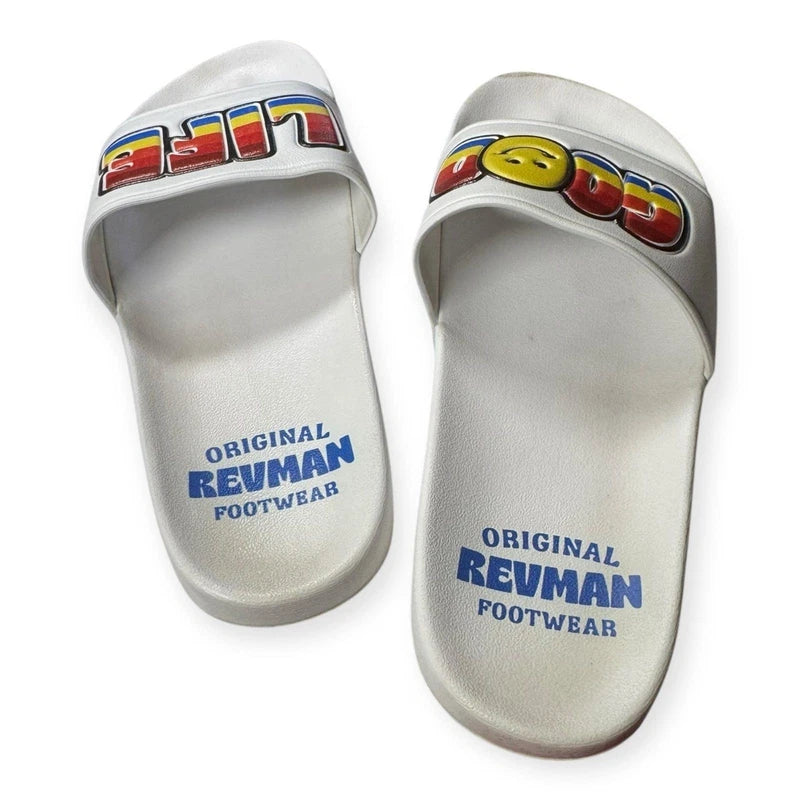 Original Revman Goods Good Life Sandals Mens Size 7 Eur 39 Beach Summer Slippers