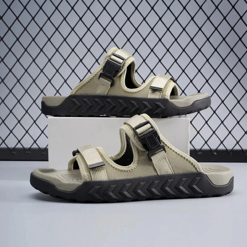 Men's Sports Slippers Outdoor Thick Sole Breathable Summer Beach Sandals