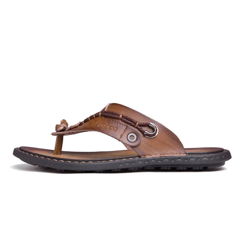 Men's Flip-flops Summer Outdoor Comfortable Slippers Casual Beach Flats Slides