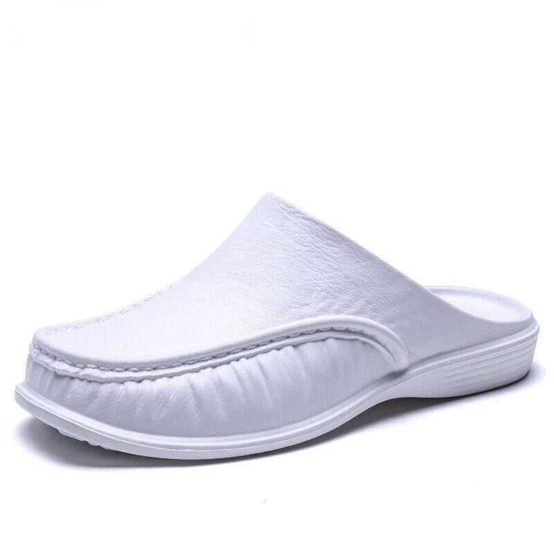 Men's Plus Size Slippers Slip On Flats Beach Close Toe Sandals Shoes