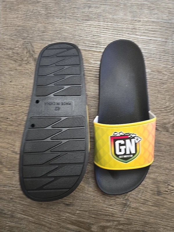 New Hawaii Exclusive Get Nutz Island Athletic Beach Slides slippers Sandals 8.5