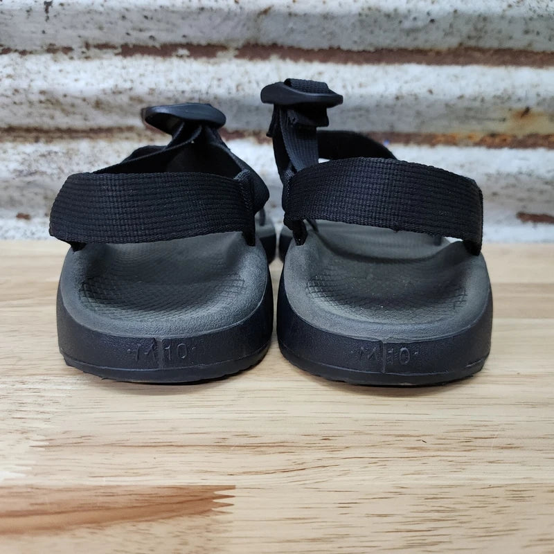Chaco Men's Zcloud J105593 Strap Sandal Black And Gray Hiking Sandals Size US 10