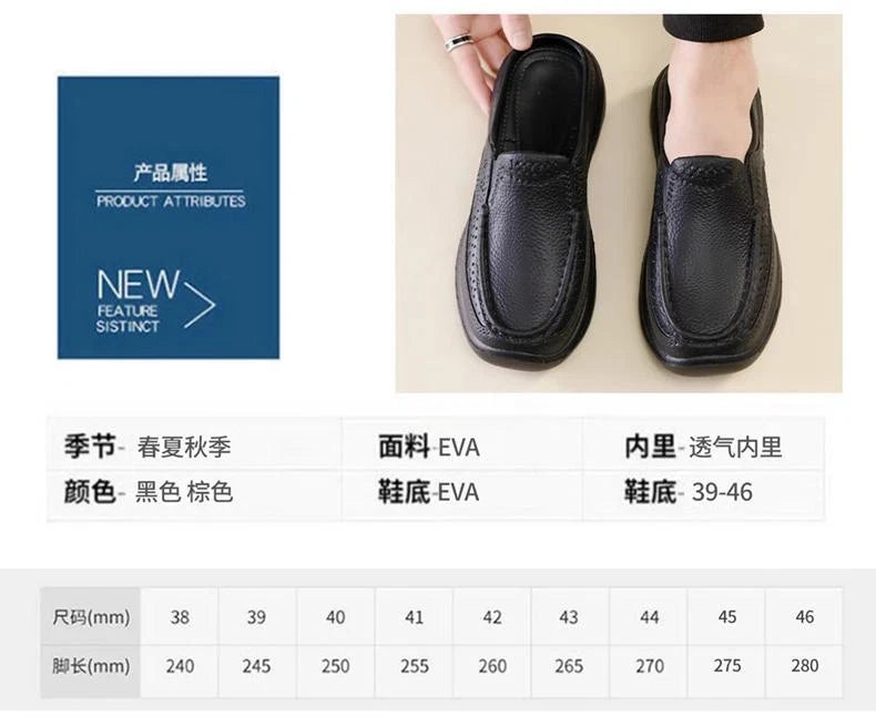 New Fashion Sandals High Quality Slippers Soft Beach Sandals Men Slip on