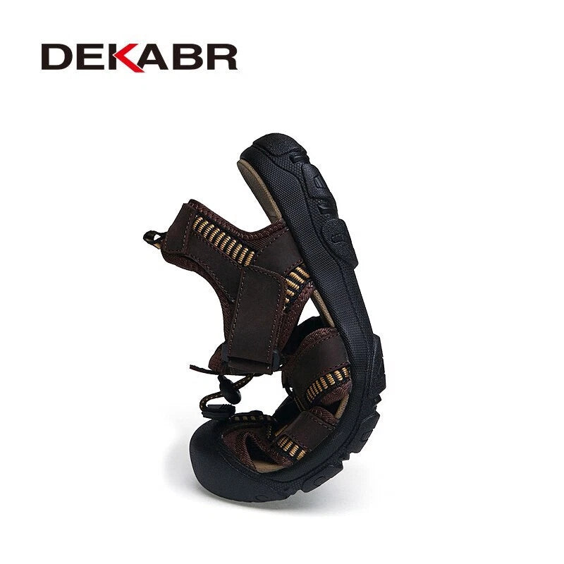 Men's Sandals Beach Slippers Comfortable Non-slip Water Shoes Flat Casual Shoes