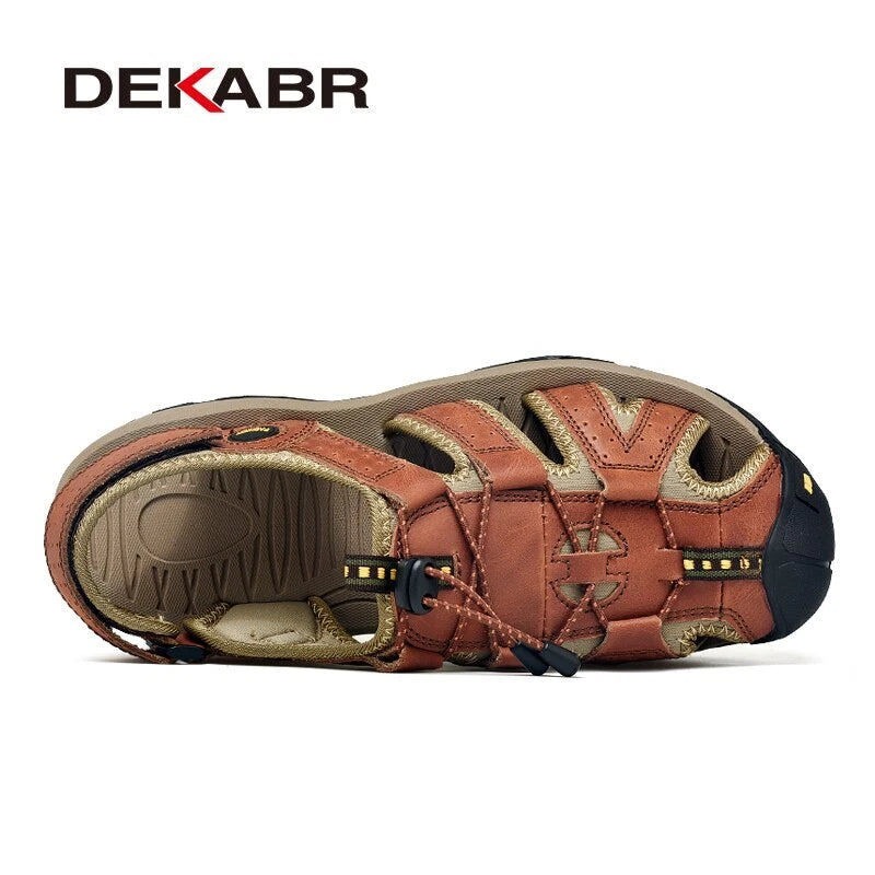 Outdoor Men's Sandals Summer Casual Shoes Breathable Beach Sandals Slipper