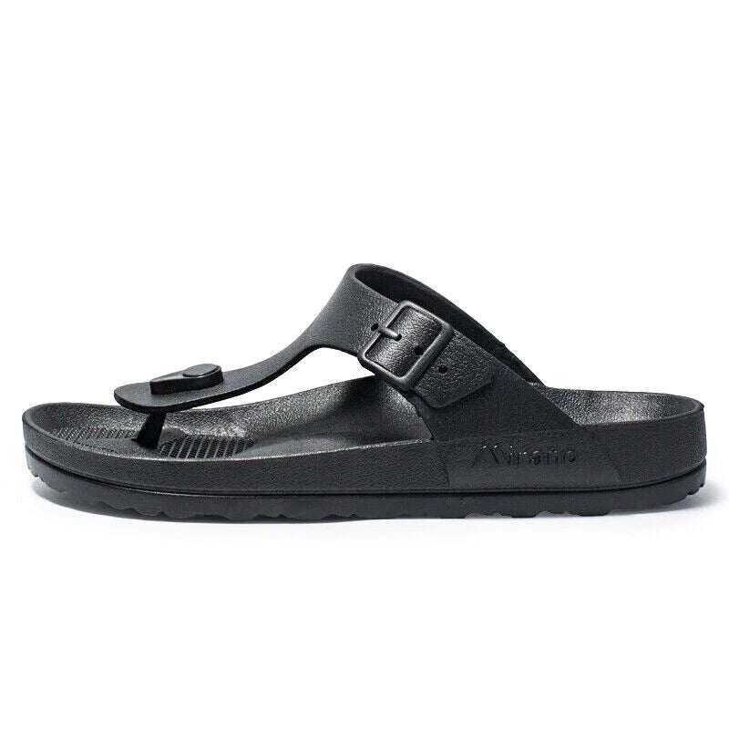 Fashion Men Sandals Summer Beach Slippers Slip On Flats Slides Casual Shoes