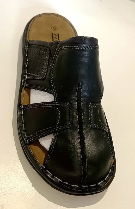 Mens Leather Sandal  Casual Comfort Outdoor Sport Fisherman Slippers DG-2022