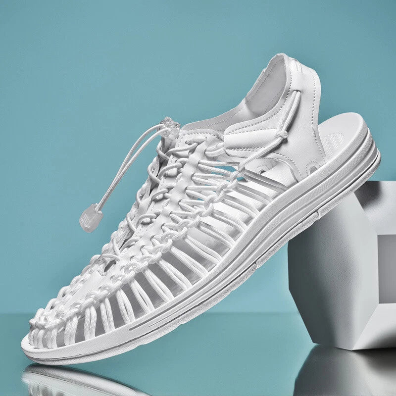 Summer Fashion Sandals Men Roman Beach Slippers Outdoor Gladiator Casual Sandals