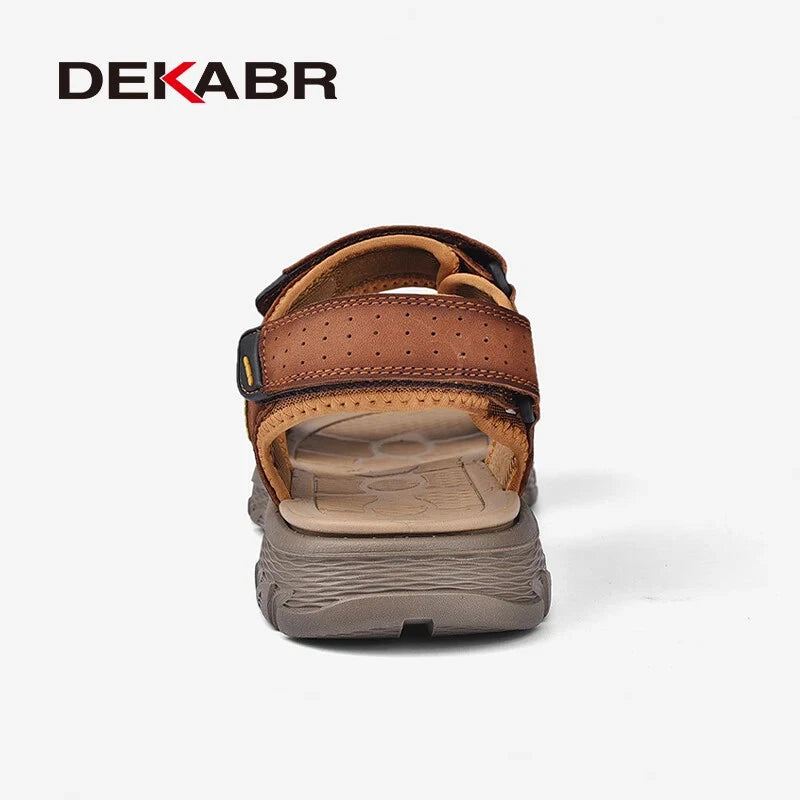 Summer Men's Slippers Beach Sandals Comfortable Soft Outdoors Wading Shoes