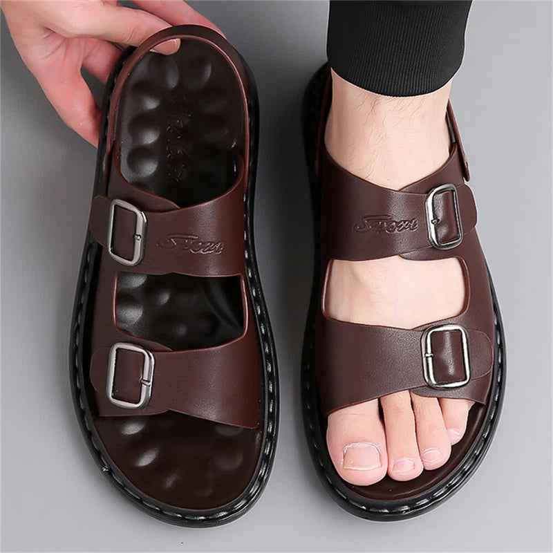 Men's Soft Cushion Sandals Comfort Athletic Slippers Outdoor Beach Sandals