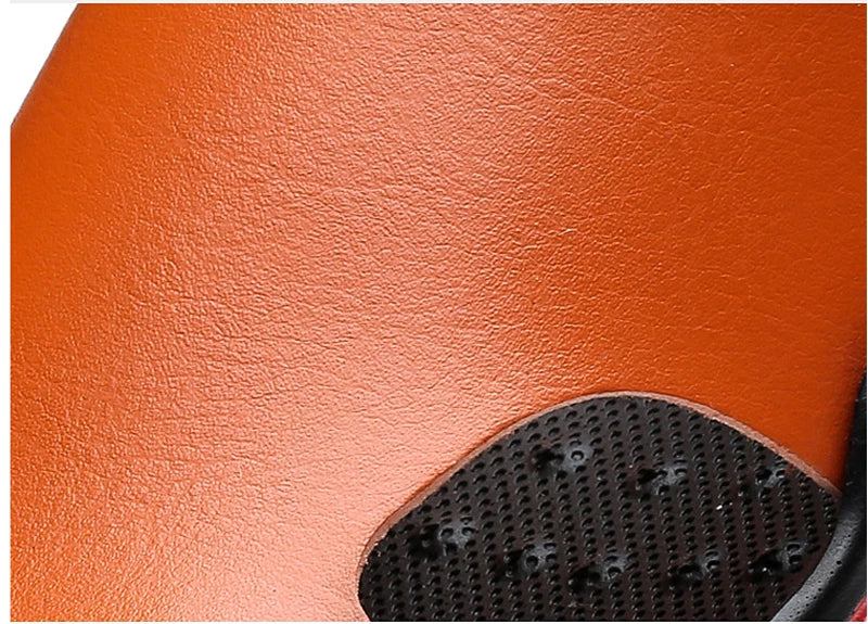 New Mens Leather Casual Sandals Beach Shoes Anti-slip Flat Slippers US Size 11.5