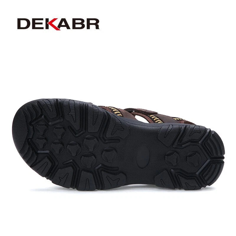 Men's Sandals Beach Slippers Comfortable Non-slip Water Shoes Flat Casual Shoes