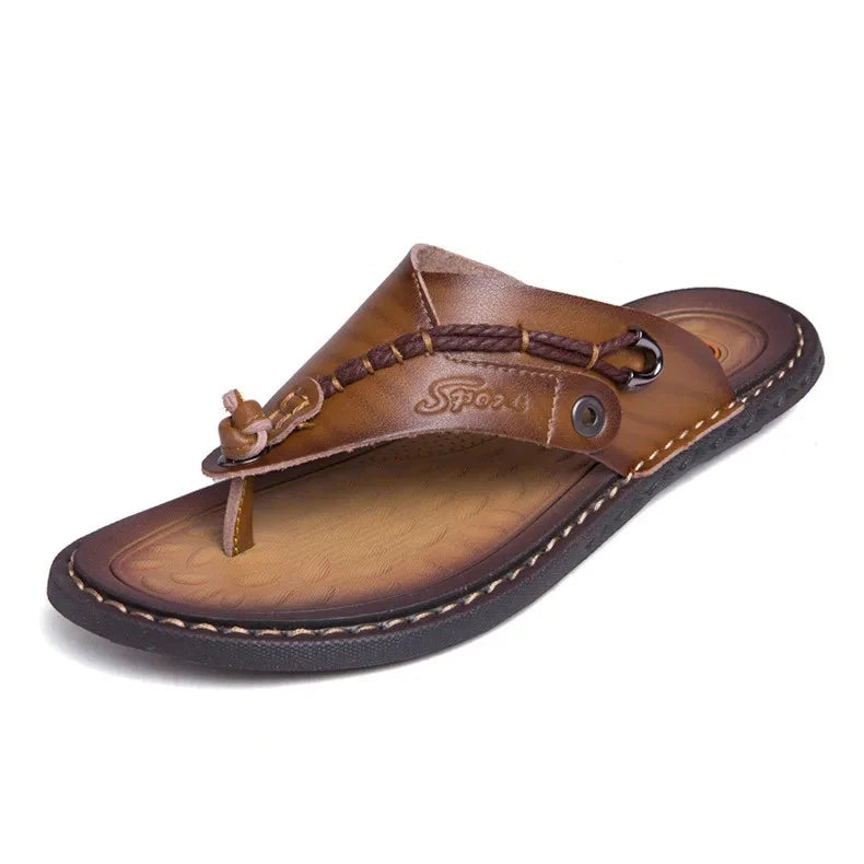 Men's Flip-flops Summer Outdoor Comfortable Slippers Casual Beach Flats Slides
