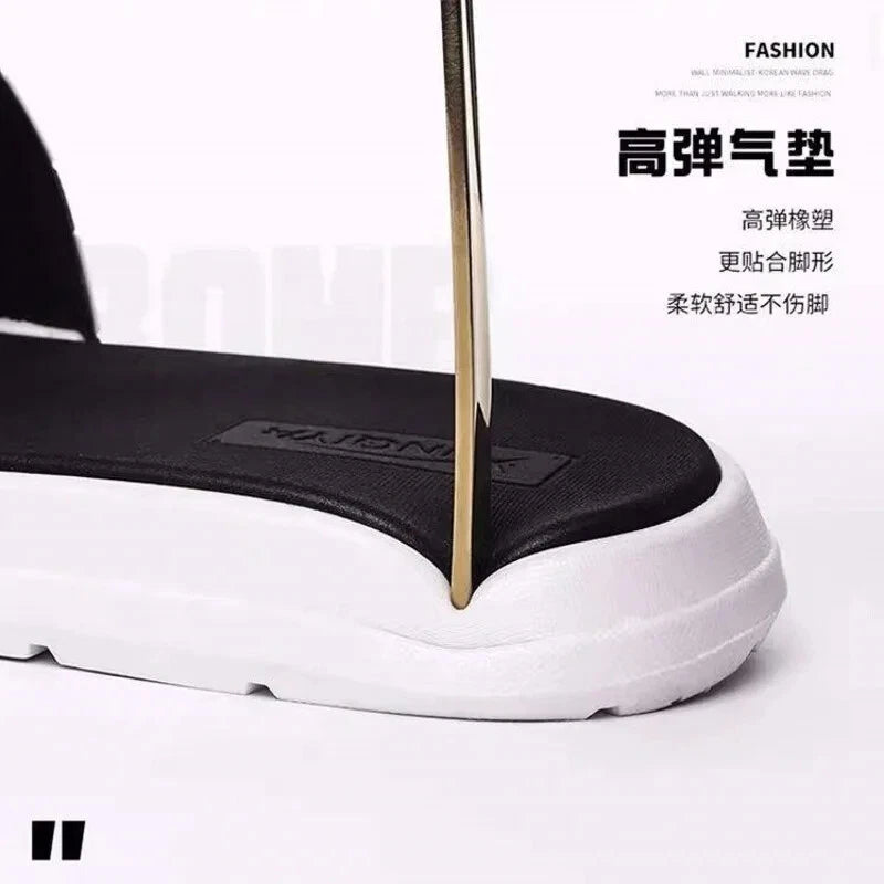 Slippers Men's Summer Fashion Korean Slippers Men's And Women's Outdoor Trend...