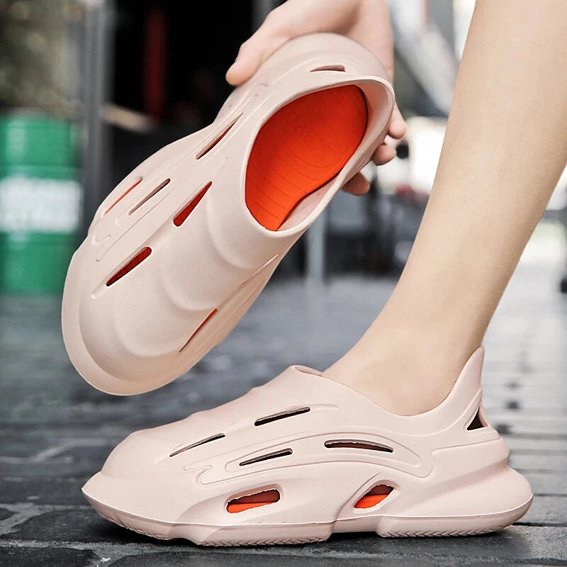 Summer Men Slippers EVA Thick Bottom Sandals Indoor Home Slides Garden Slippers