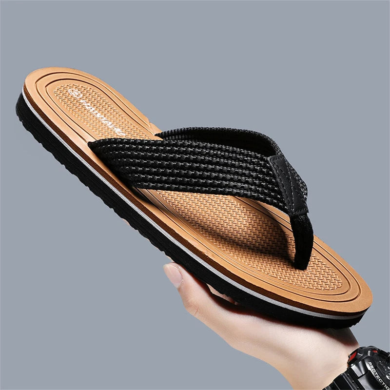 Summer Beach Flip Flops for Mens Comfort Thong Slippers