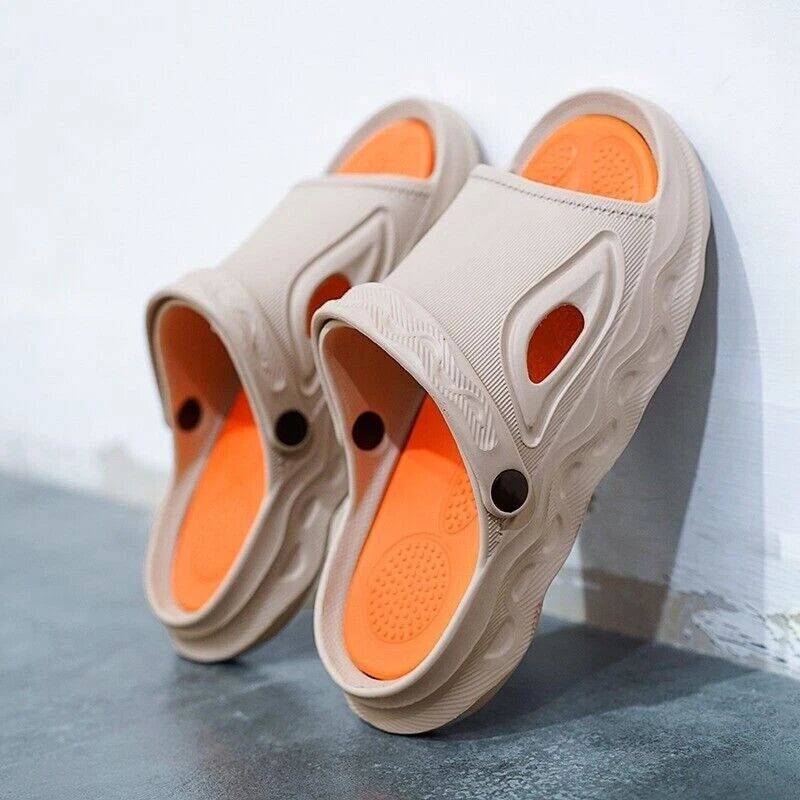 Men's Sandals Quick Dry Non-Slip Slide Slippers Water Shoes Sports Sandals