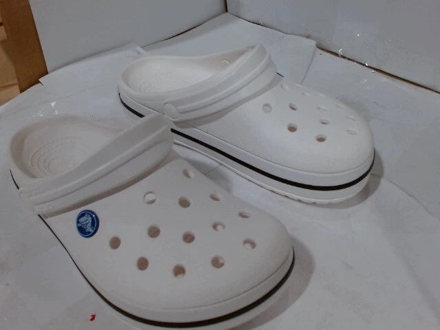 UsedLikeNew_Crocs Unisex-Adult Crocband Clog, White, 6 Women/4 Men_White_Sz6