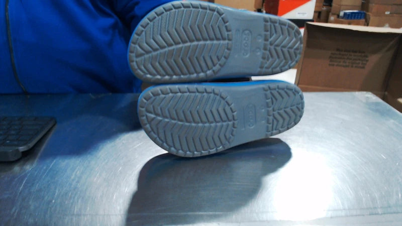 UsedGood_Crocs Unisex-Adult Crocband Clog, Charcoal/Ocean, 6 Men/8