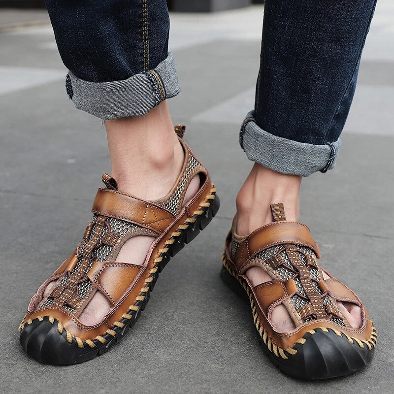 Summer Men's Sandals Fashion Outdoor Sports Hiking Beach Roman Sandals Slippers