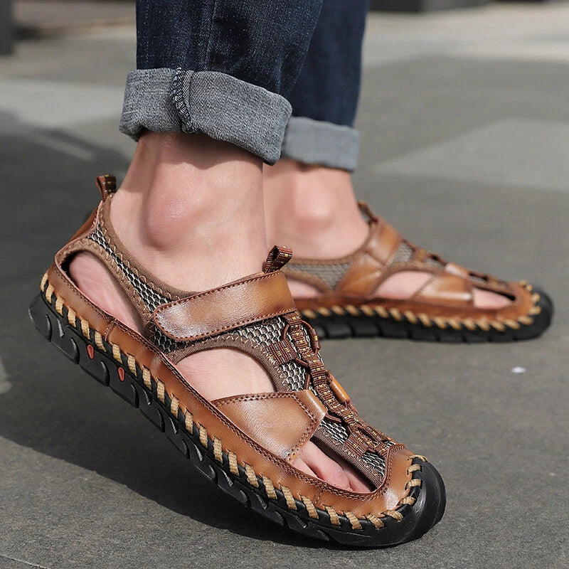 Summer Men's Sandals Fashion Outdoor Sports Hiking Beach Roman Sandals Slippers